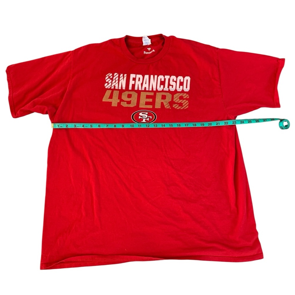 Fanatics Red and Gold San Francisco 49ers Short Sleeve Tee